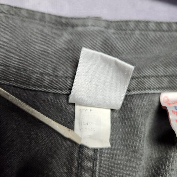 Lucky Brand Shorts Mens 33 Gray Cargo Utility Pockets Drawstring 80318 Summer - Picture 15 of 15